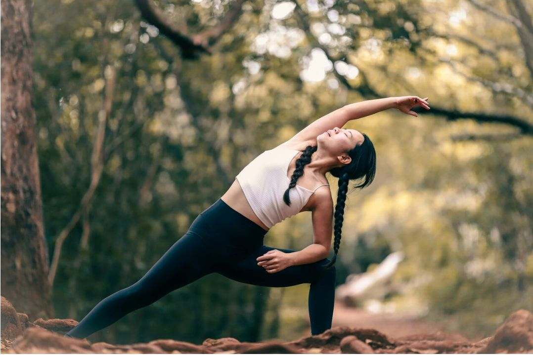 Sunrise stretching